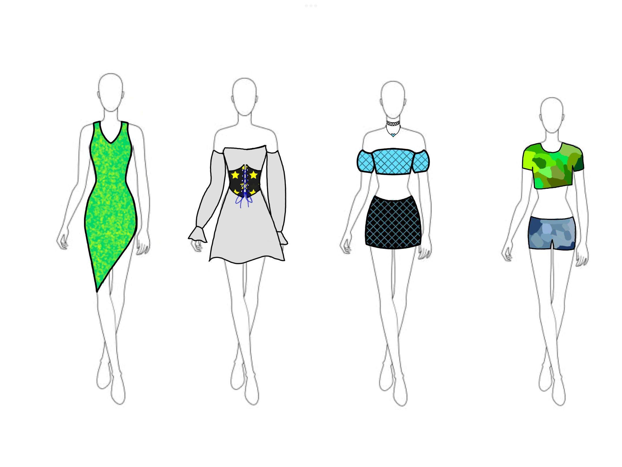 Modedesign, wer hat Ideen? (Schule, Liebe, Freunde)