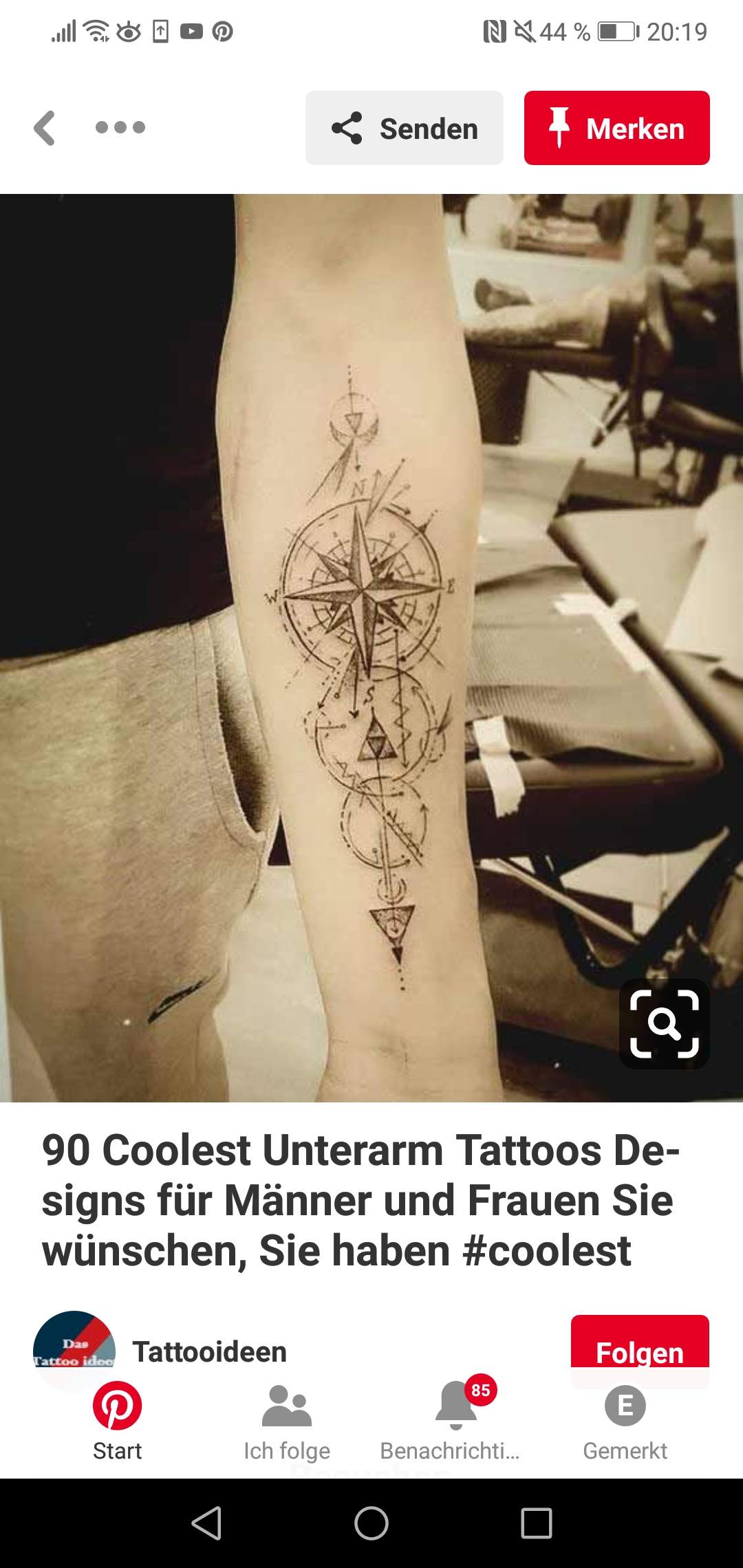 Möchte mir gerne wenn ich 18 bin die 2 Tattoos stechen lassen, wie würde das bei euch Männern
