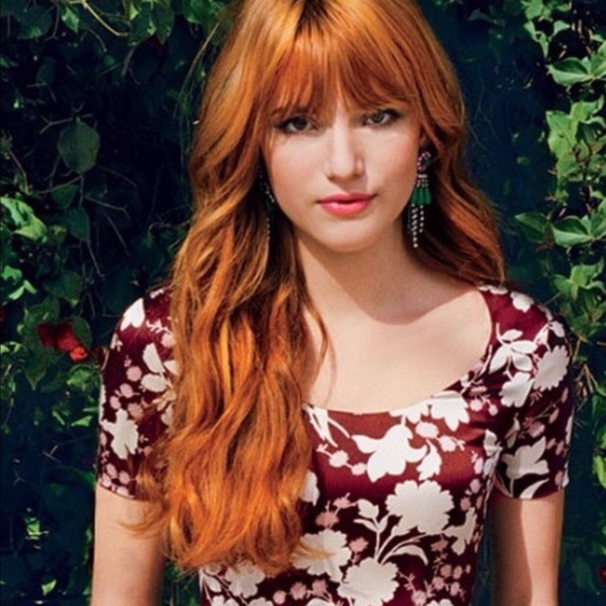 Mochte Mir Rote Haare Farben Wie Eine Schauspielerin Frisur Bella Thorne