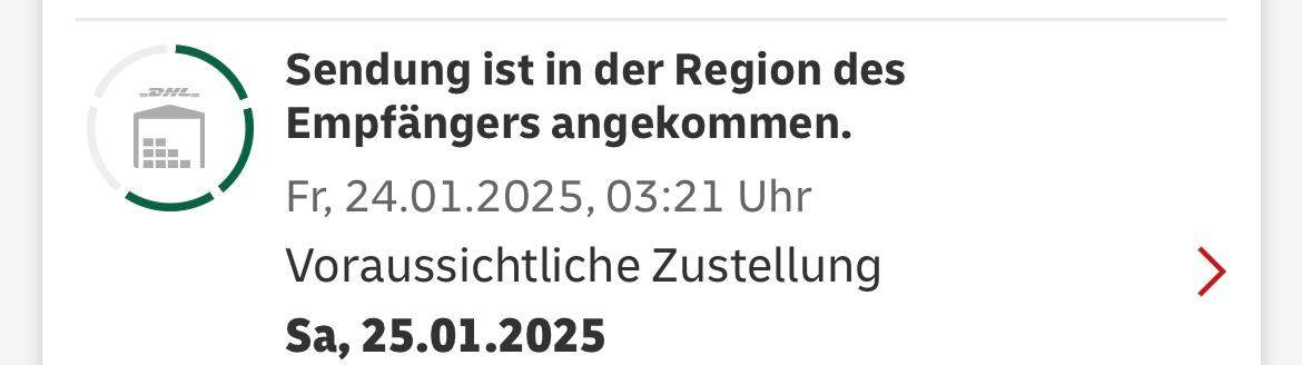 Möglich das es heute schon kommt oder eher nicht? (Amazon, Post, Versand)