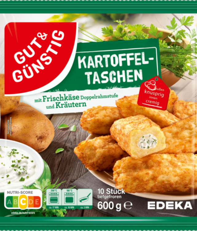 Mögt ihr diese Kartoffeltaschen mit Füllung auch so gerne (Geschmack ...