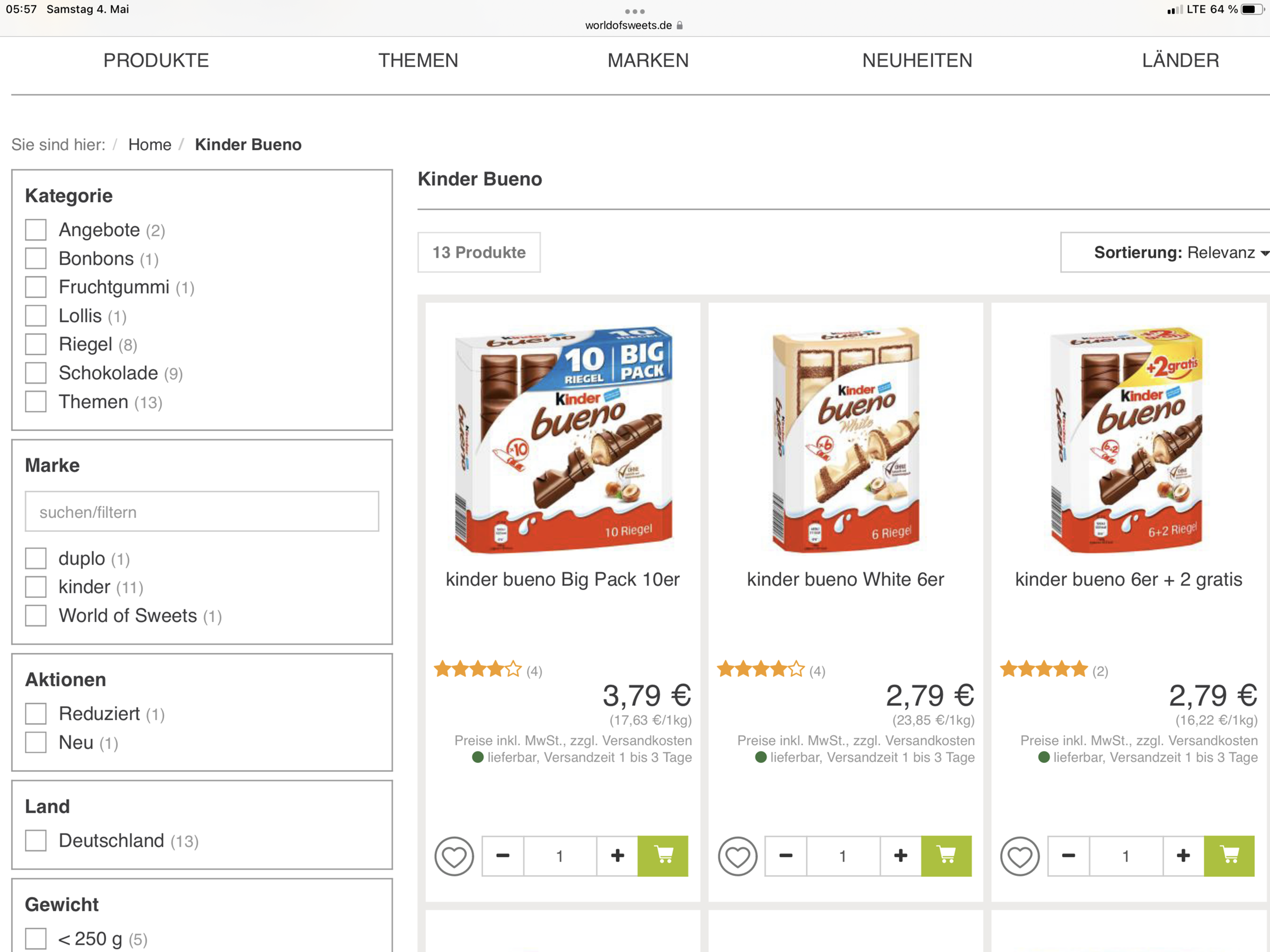 Mögt ihr lieber Kinder bueno white oder normal? (Geschmack, Süßigkeiten ...