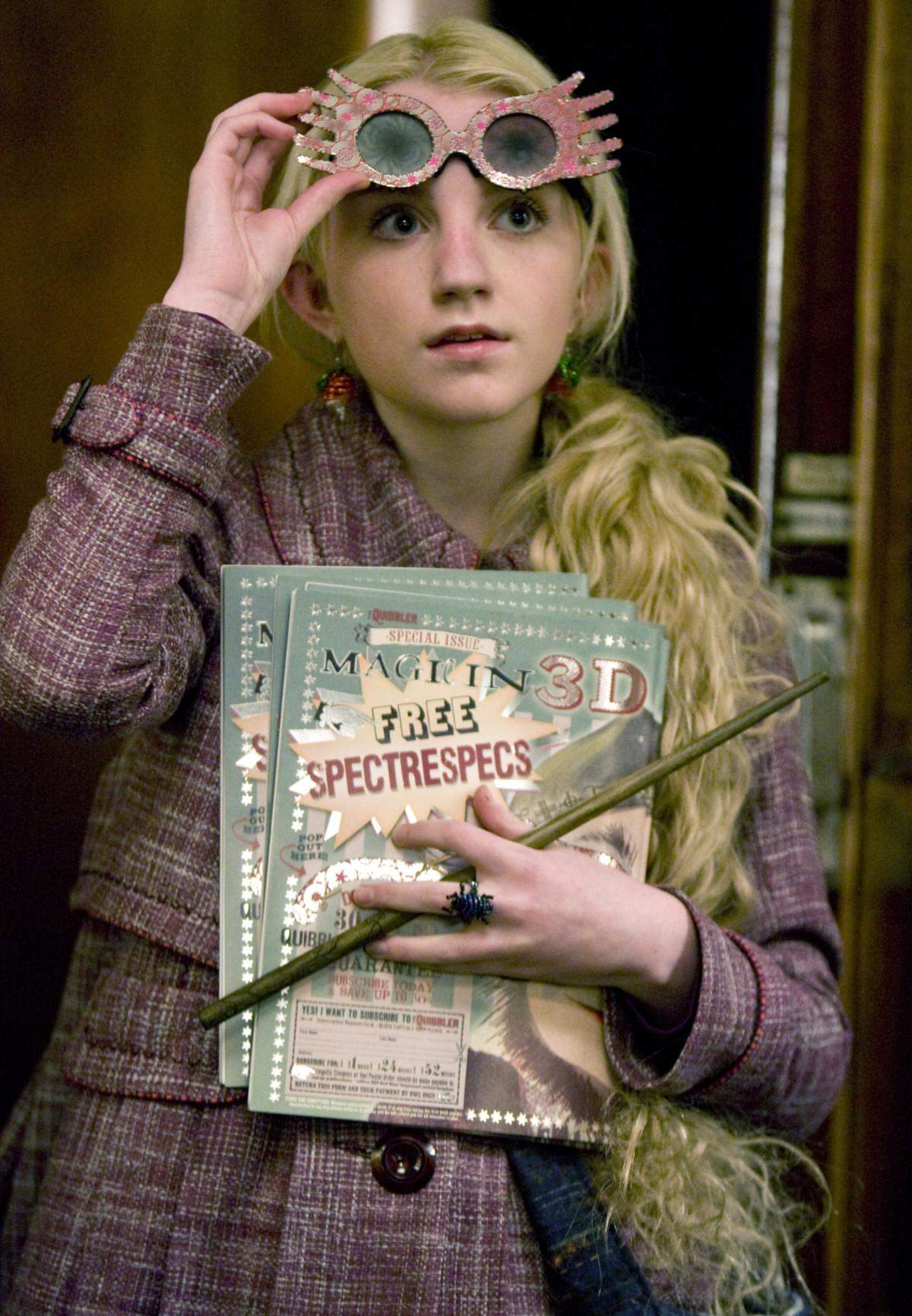 Mögt ihr Luna Lovegood aus Harry Potter? (Filme und Serien, Umfrage