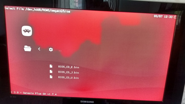 Sega CD Bios Ordner - (Playstation 3, Bios, Retroarch)
