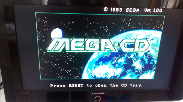 Sega CD Startmenü - (Playstation 3, Bios, Retroarch)