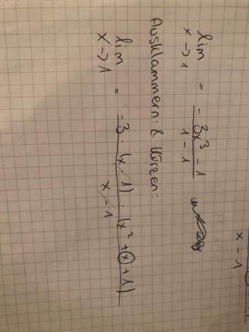Momentane Änderungsrate mit x^3 bestimmen (x^3 ausklammern)?