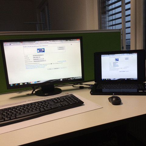 Monitor Als Hauptbildschirm Und Laptop Als 2 Bildschirm Einstellen Computer Pc Grafikkarte