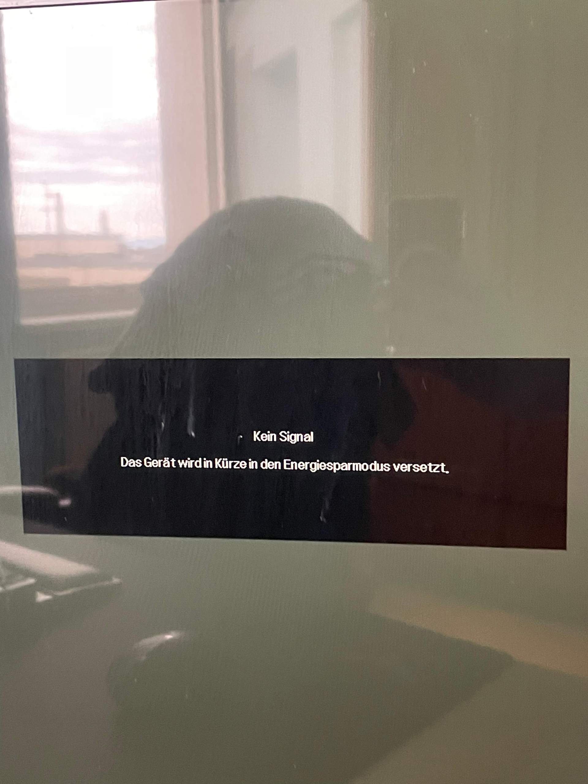 Monitor: Kein Signal? (Computer, Technik, PC)