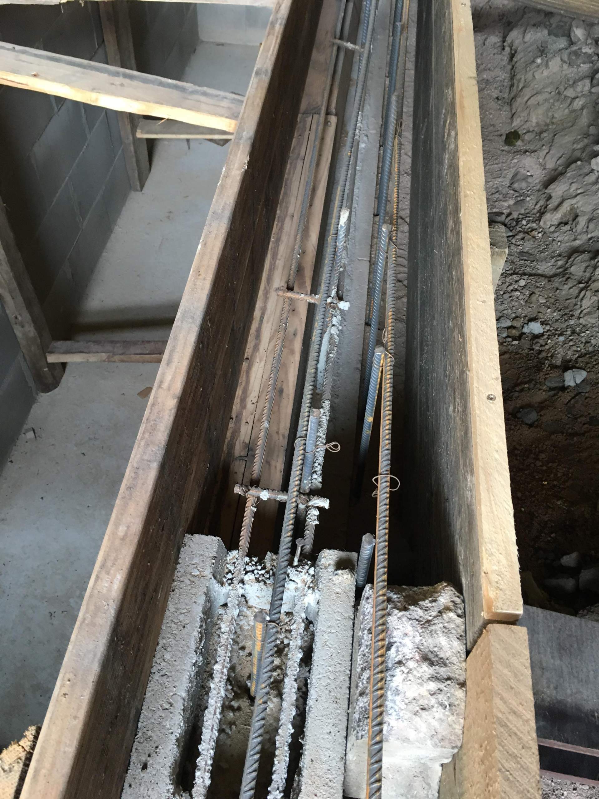 Montagegrube Ringanker Armierung? (heimwerken, Schaltung, Baustelle)