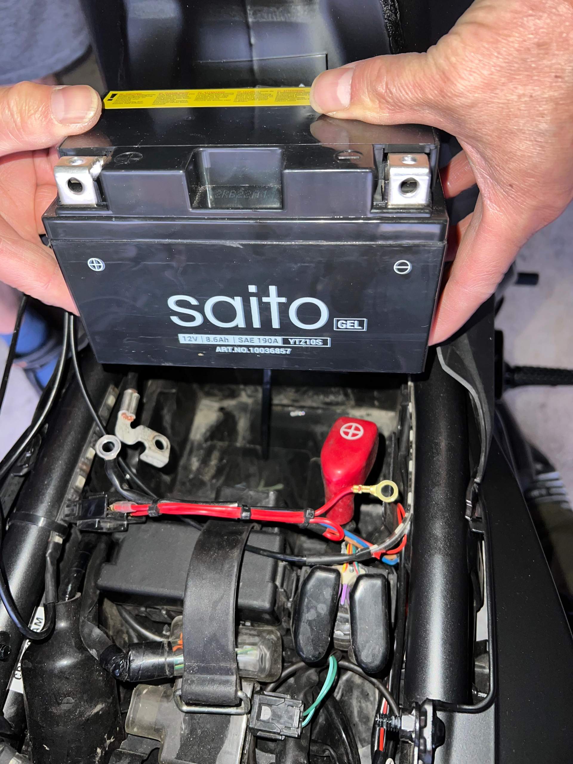 Motorrad Batterie? (Motor, Werkstatt, 125ccm)
