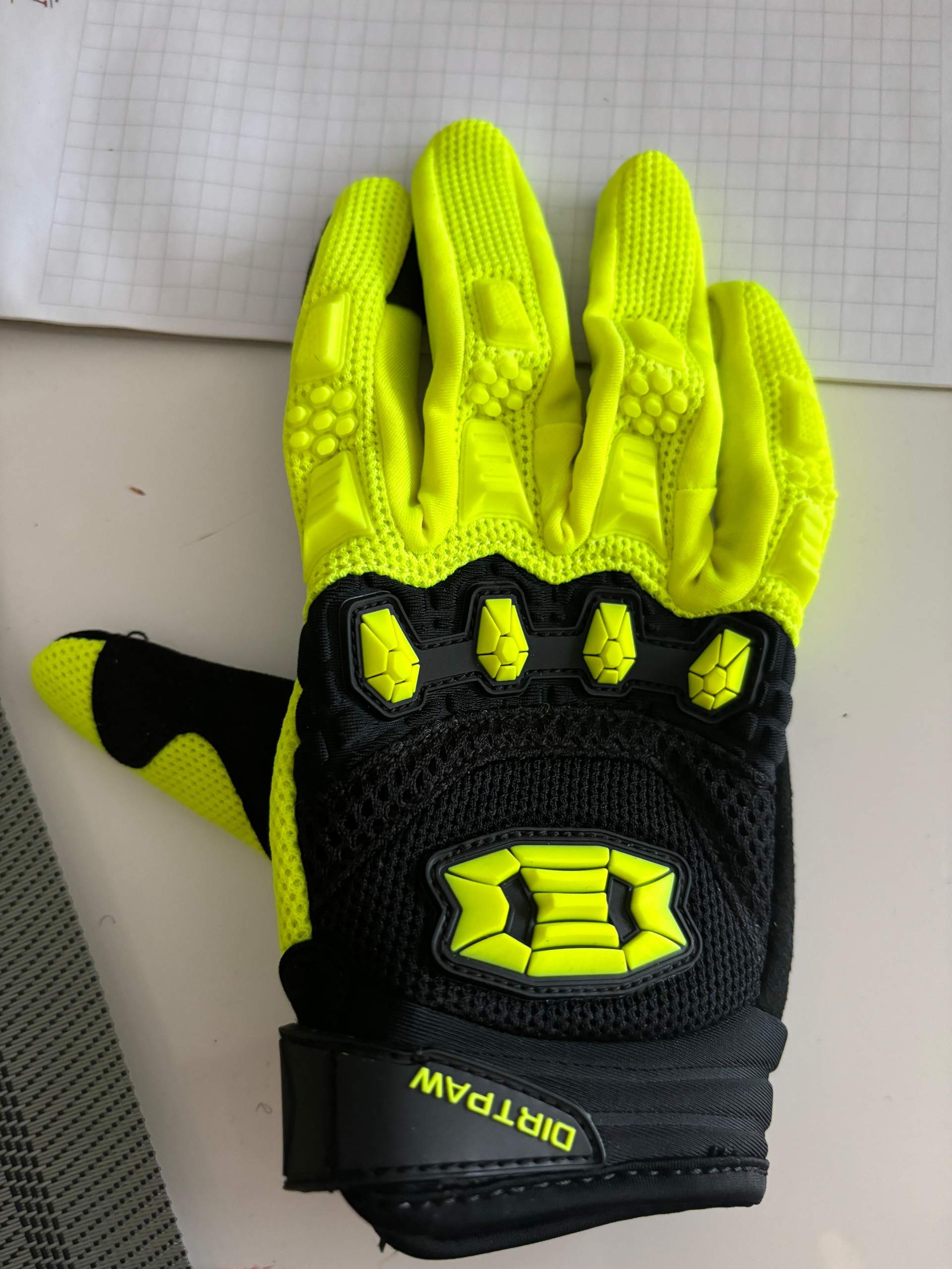 KEMIMOTO Motorrad Handschuhe Herren - Touchscreen Mit PU-Schaum Schutz