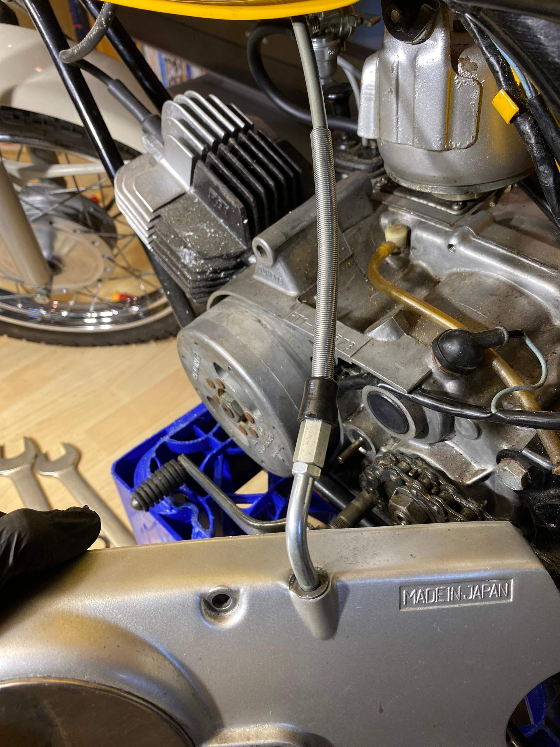 Motorrad Kupplung bowdenzug kein Gegendruck? (Technik, Auto und Motorrad, Moped)