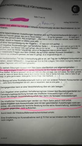 Mpu Nicht Bestanden Fuhrerschein