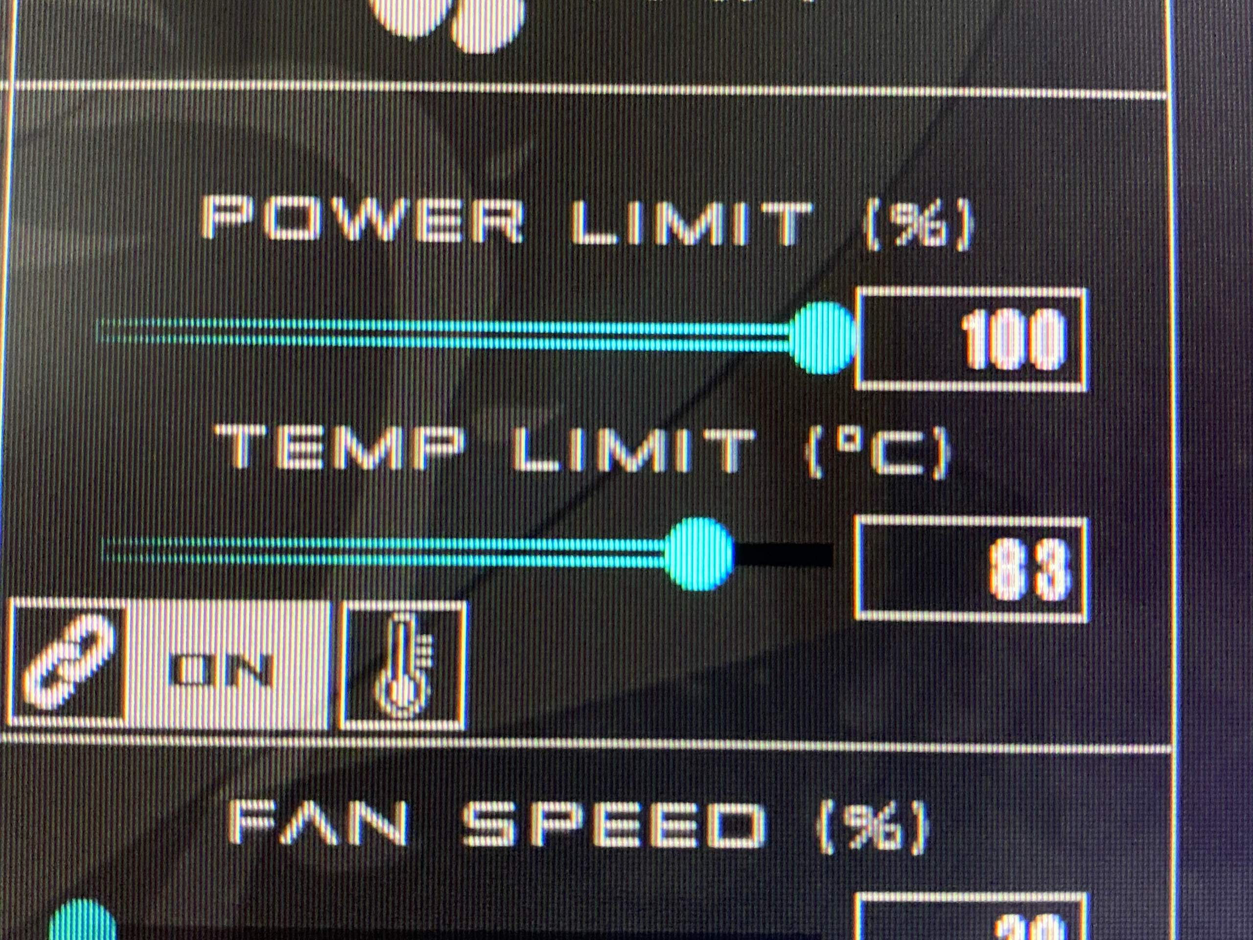 Power limit в msi afterburner что это