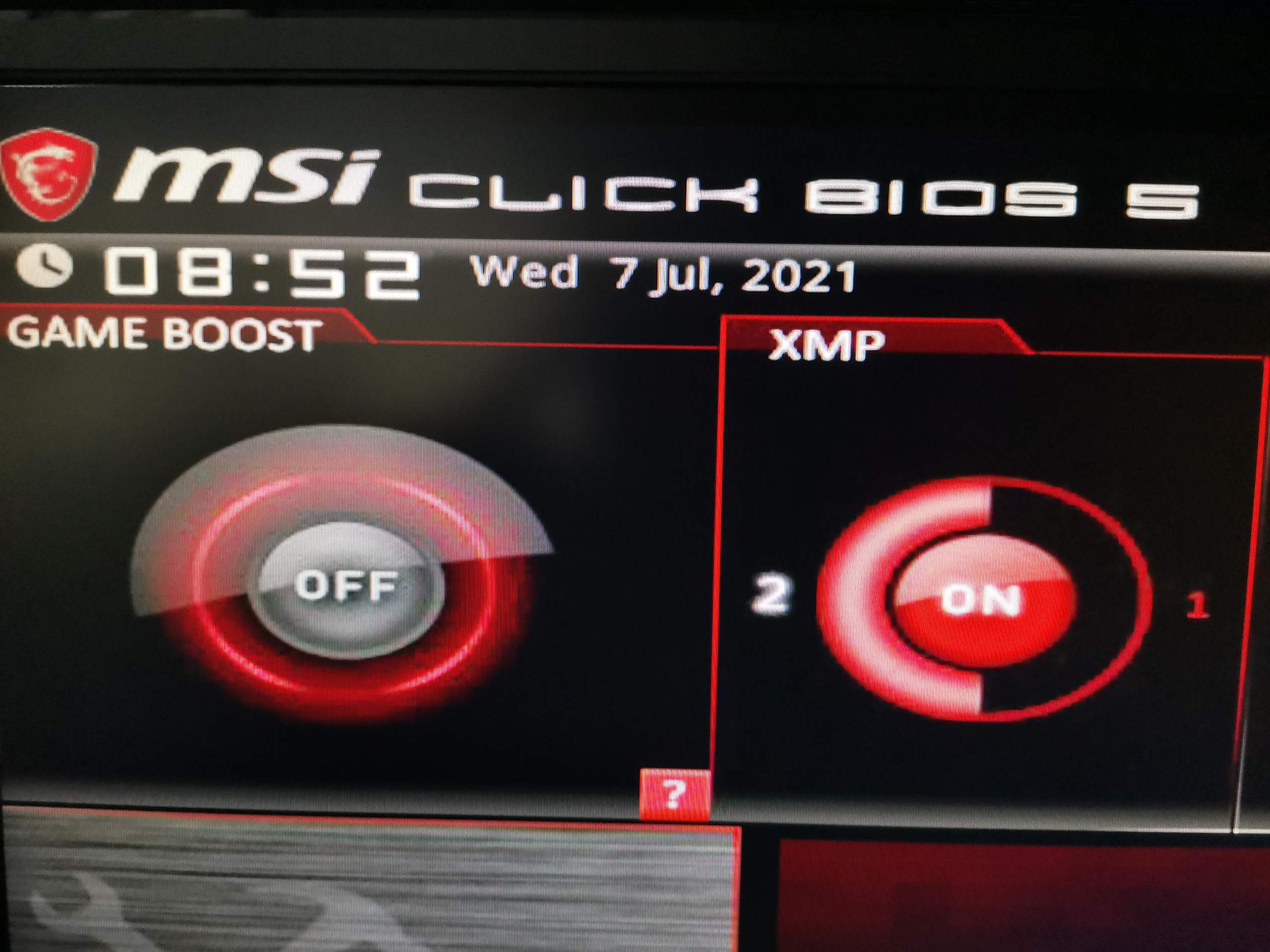 MSI click bios 5 Game Boost und XMP? Technik, PC)