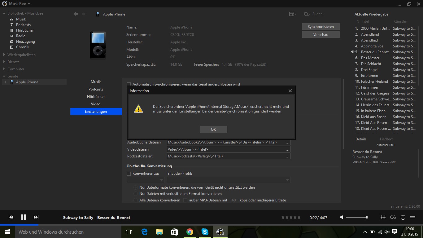 Musicbee Zum Iphone 4s Synchronisieren Verwenden Computer Technik Musik Musicbee Zum Iphone 4s Synchronisieren Verwenden Computer Technik Musik