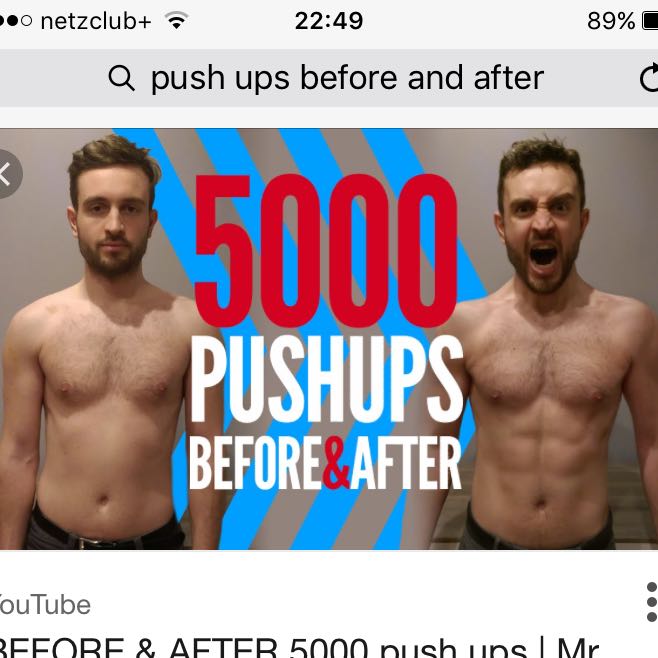 Muskelaufbau Mit Liegestutzen Oberkorper Bizeps Sport Training Muskeln