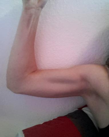 rechter Arm - (Sport, Muskeln)