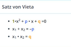 Muss für den Satz von Vieta gelten, dass die Nullstellen ganzzahlig ...