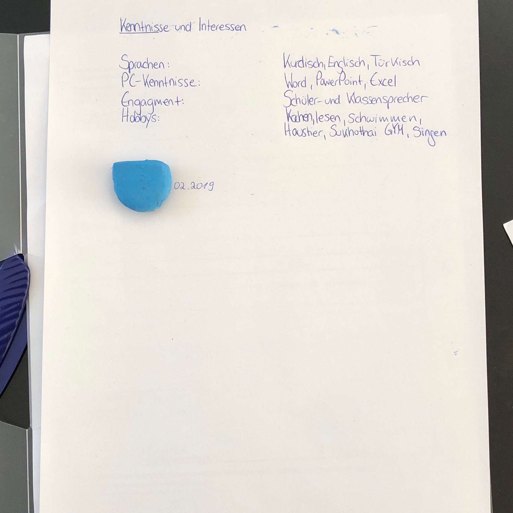 Muss Ich Noch Meinen Lebenslauf Unterschreiben Schule Bewerbung