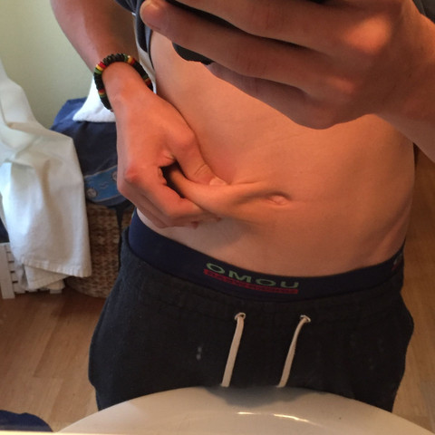 Was ich zusammenkriege an fett - (abnehmen, Muskelaufbau, Sixpack)