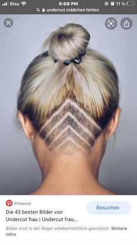 Hinten undercut frau lange haare Frisuren 2020