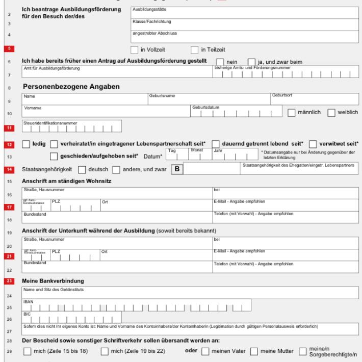 Bab Antrag Pdf 2021 Zum Ausdrucken Muss man nur diesen Antrag ausfüllen? (Recht, Eltern, Abitur)