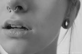 Hier sieht man es :) - (Liebe und Beziehung, Piercing, Septum-Piercing)