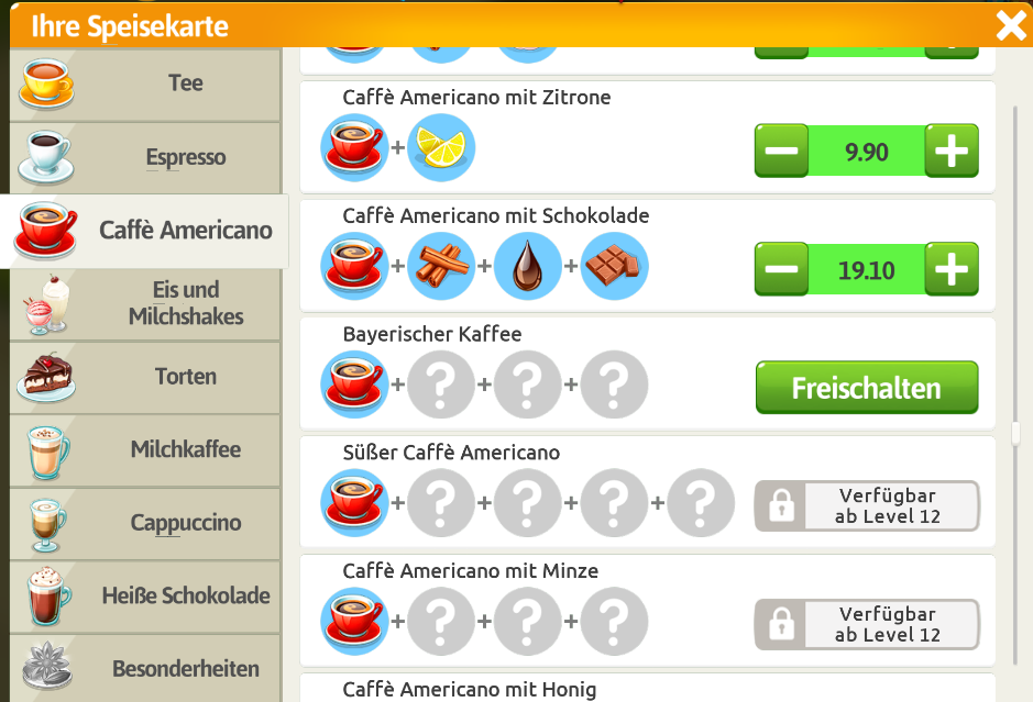 my cafe rezept fur bayerischen cafe handy spiele my cafe
