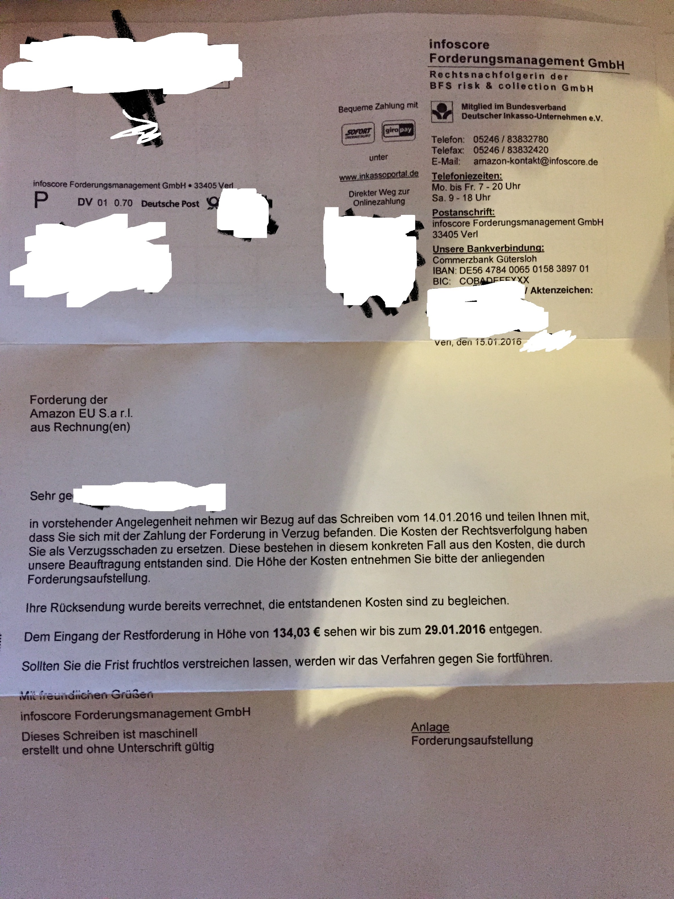 Inkasso Beauftragen Kosten