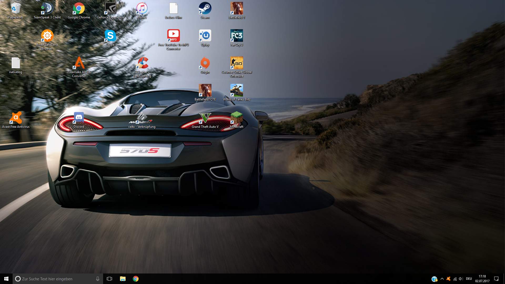 Nach CS:GO Desktop Icons verschoben? (PC, Gaming, Windows)