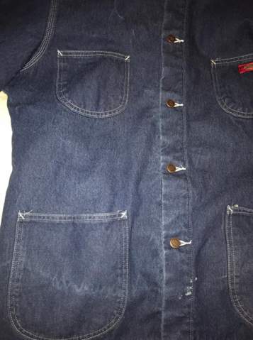 Nach dem waschen war die Jacke ganz anders geworden. Ist nicht mehr so