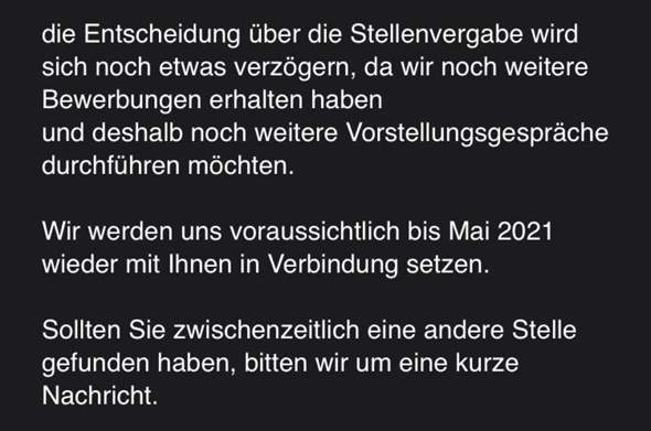Nach Vorstellungsgesprach Ausbildung Und Studium Ausbildung Bewerbung Wartezeit Nach Vorstellungsgespräch
