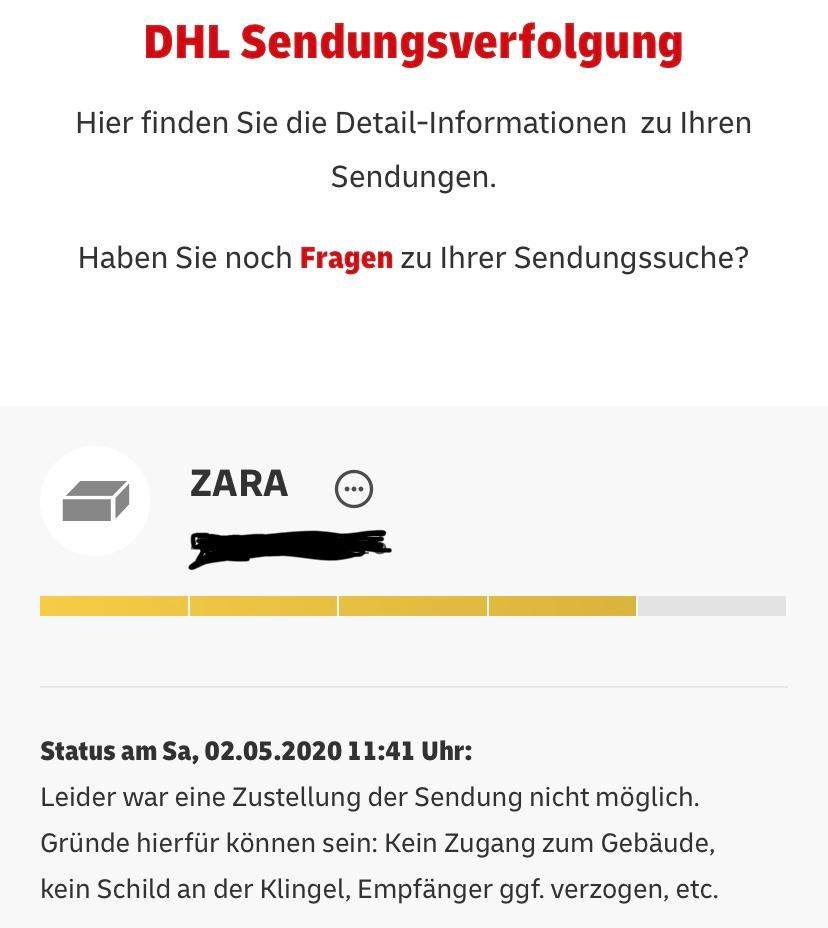 Problem bei DHL Zustellung was tun? (Post, Paket, Fehler)