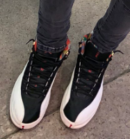 jordan 12 schwarz weiß
