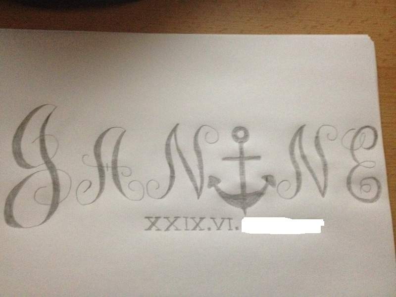 Namen Meiner Schwester Tatowieren Lassen Tattoo