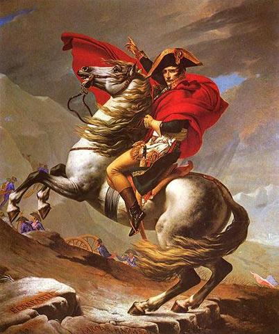 Napoleon Bonaparte- Deutung der Aussage des Bildes!