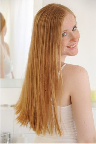 So sind meine Haare etwa nur eben Schulterlang - (Haare, Tönung)