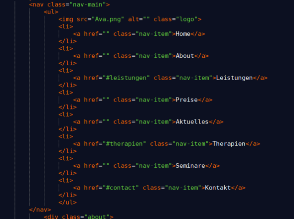 Code HTML - (Webseite, HTML, Design)