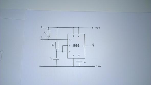 NE555 - (Schule, Technik, Elektronik)