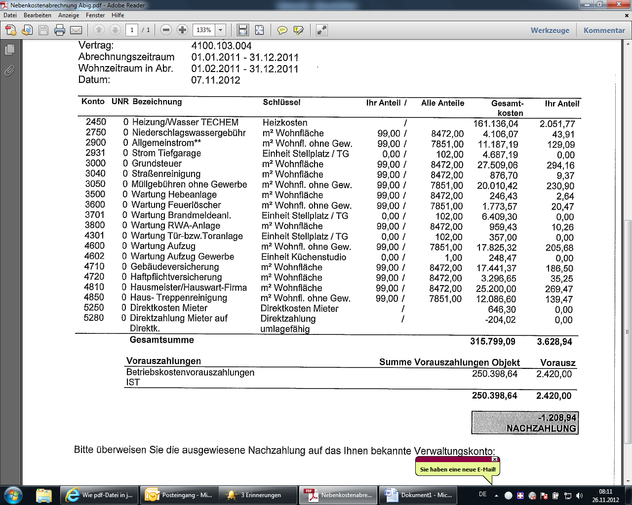 46 schlau Bilder Haus Nebenkostenrechner - Einzigartig ...