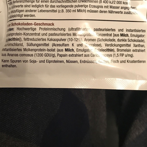 Ganz unten steh es nochmal - (Fitness, Protein, neosupps)