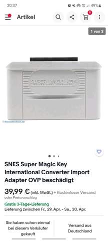 NES und N64 Spiele auf SNES spielbar?