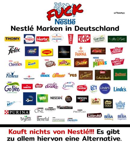 Nestlè Marken von Nestlè?