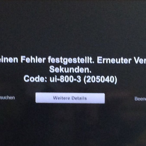 Das hier wird angezeigt .. - (TV, xbox, netflix)