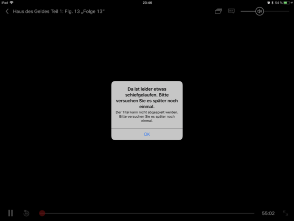 - (Computer, Fehlermeldung, Netflix)
