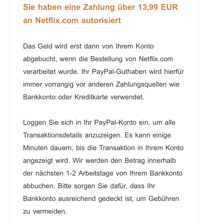 Netflix Paypal Funktioniert Nicht Netflix Paypal Funktioniert Nicht