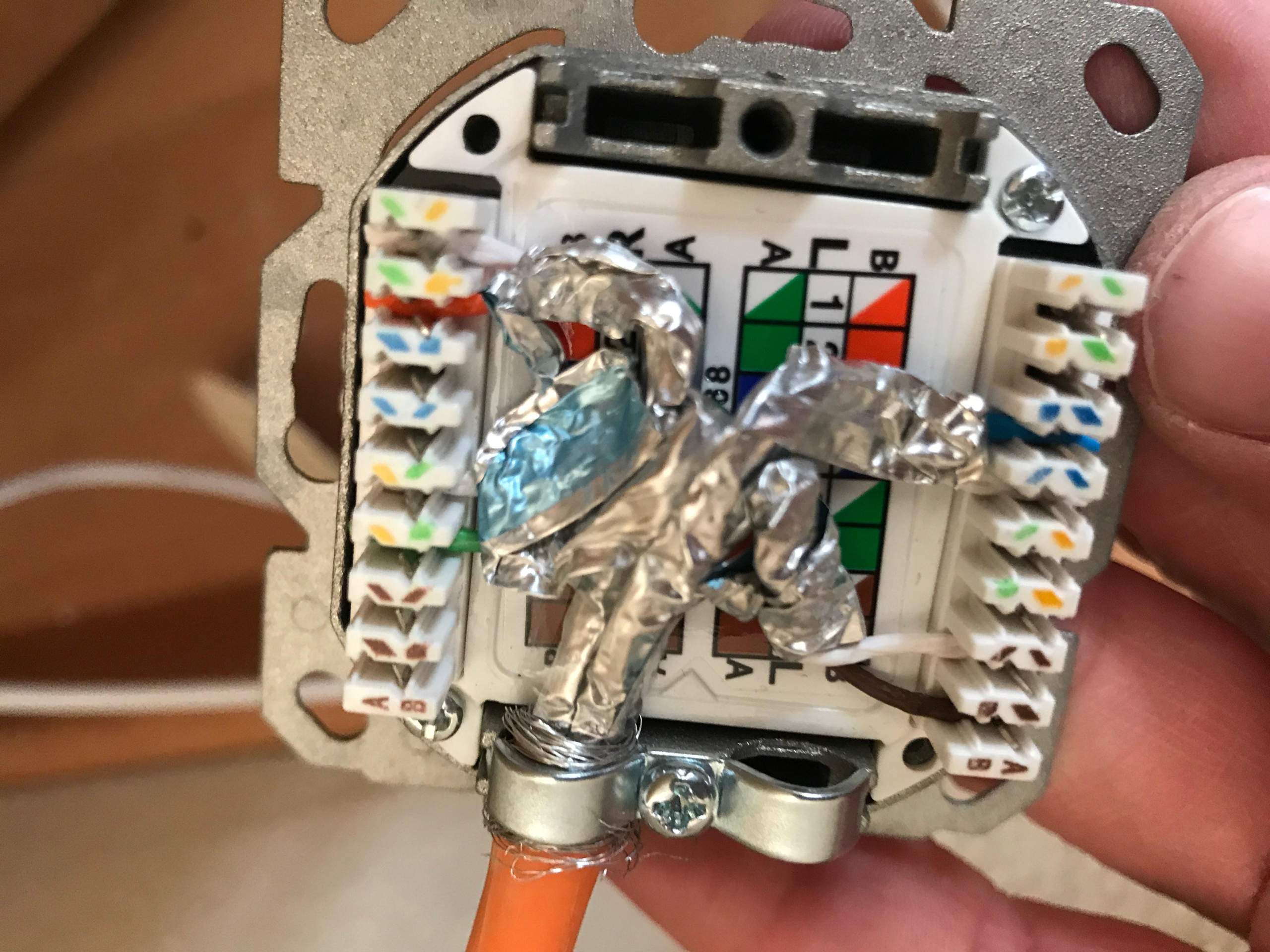 Netzwerkdose mit 2 x 100 MBit? Technik, Technologie)