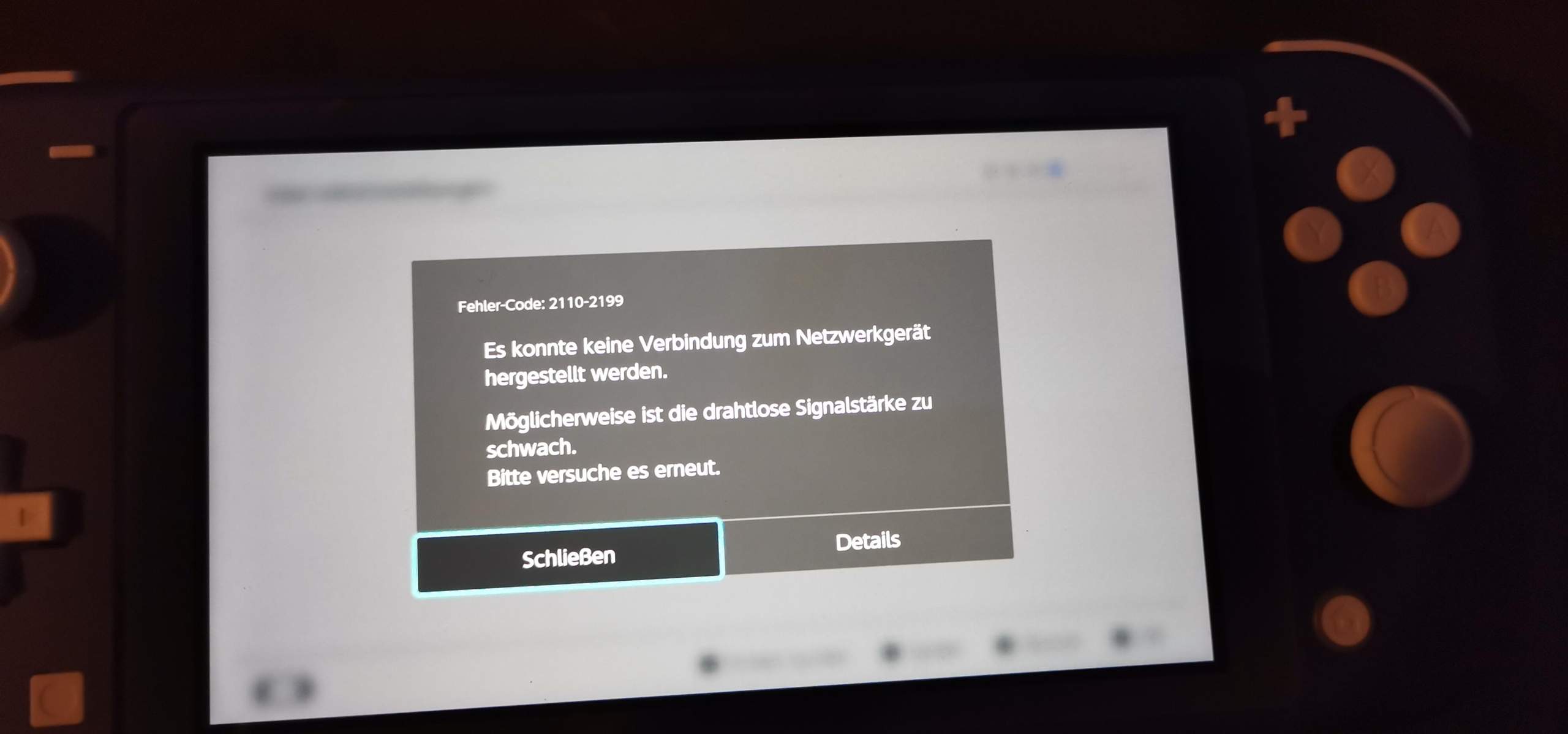 Neue Nintendo Switch Lite verbindet sich nicht mit WLAN?