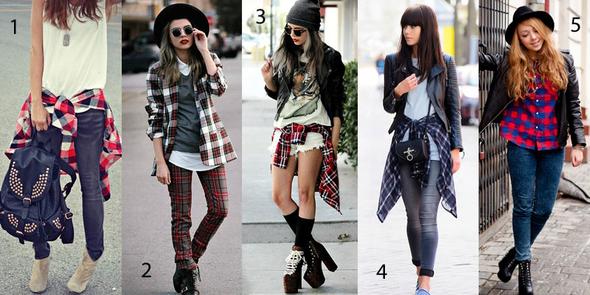 Neuer Trend Karohemd Und Hufte Frauen Mode Hemd